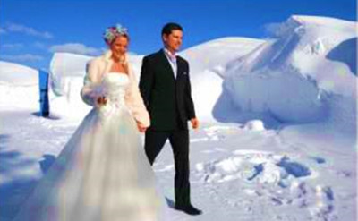 matrimonio sul ghiaccio